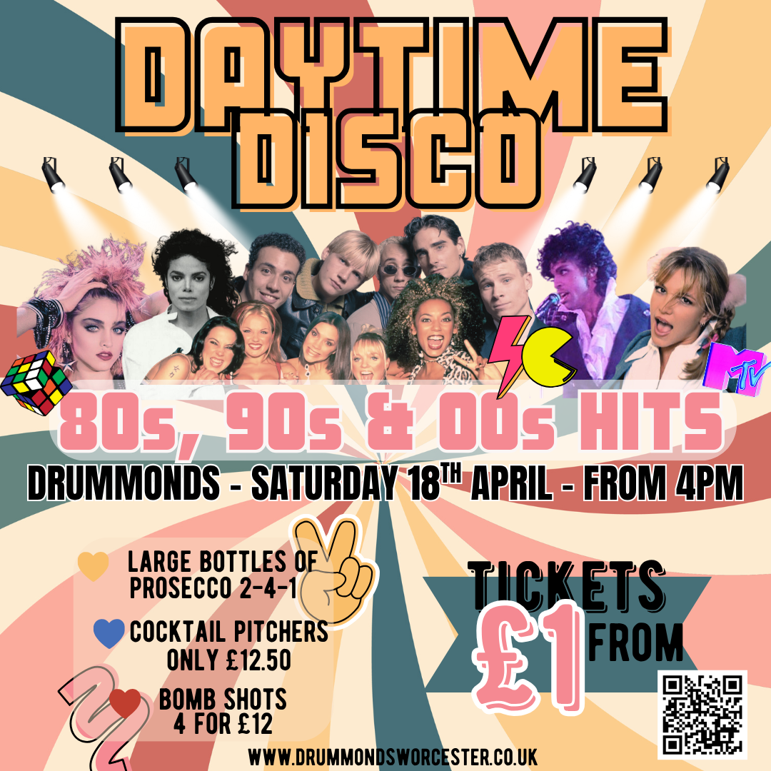 DAYTIME DISCO - 80S, 90S & 00S
