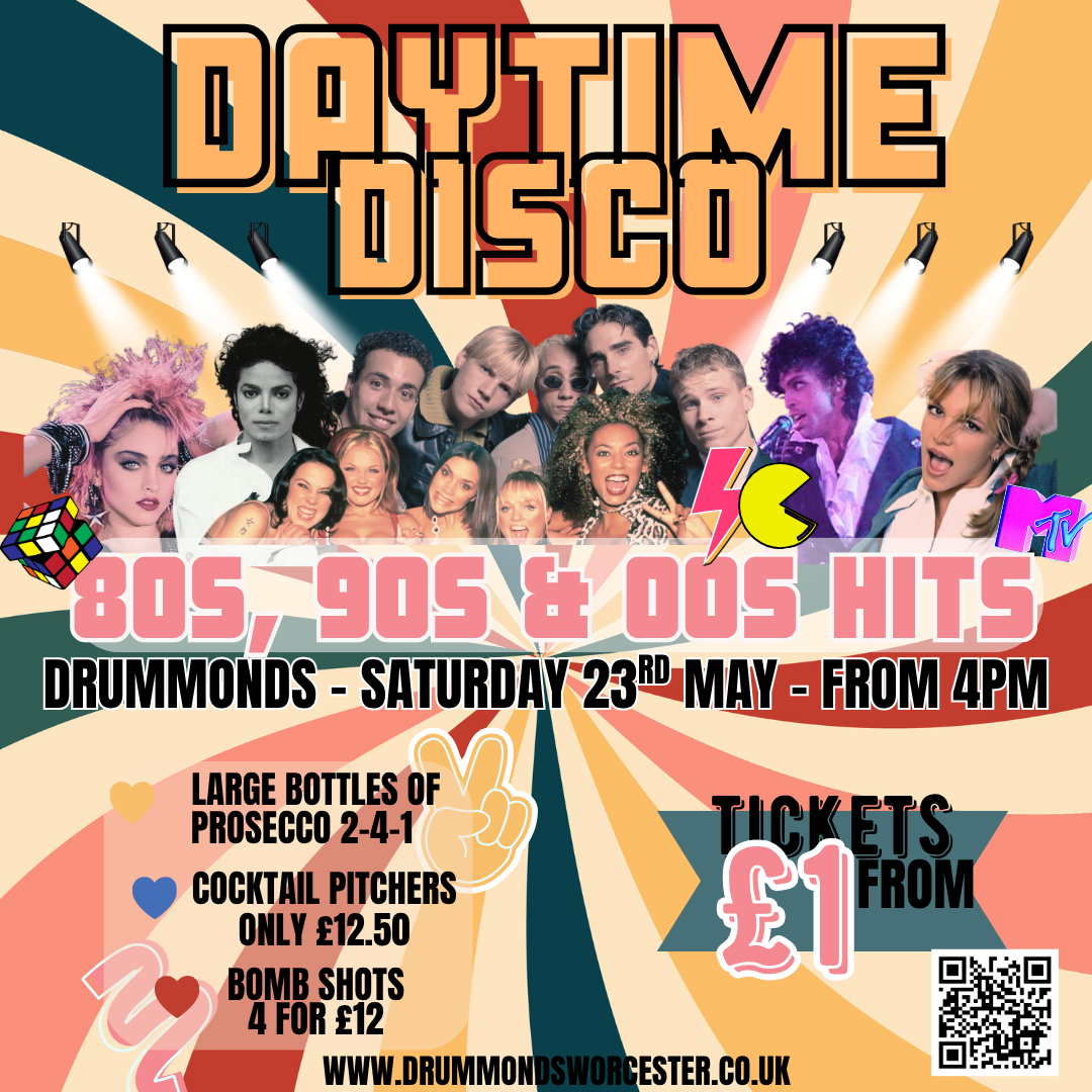 DAYTIME DISCO - 80S, 90S & 00S