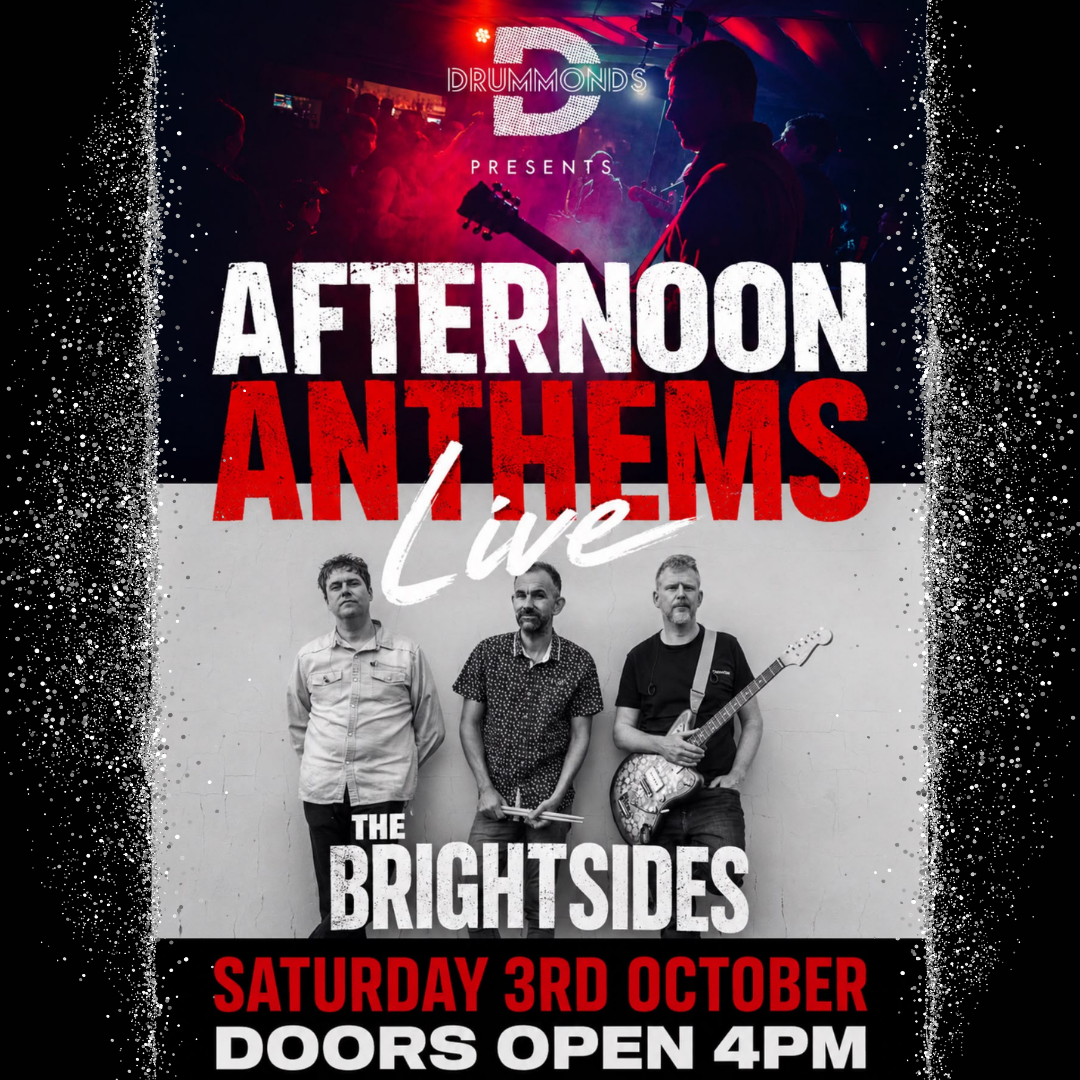 AFTERNOON ANTHEMS - LIVE COVERS BAND