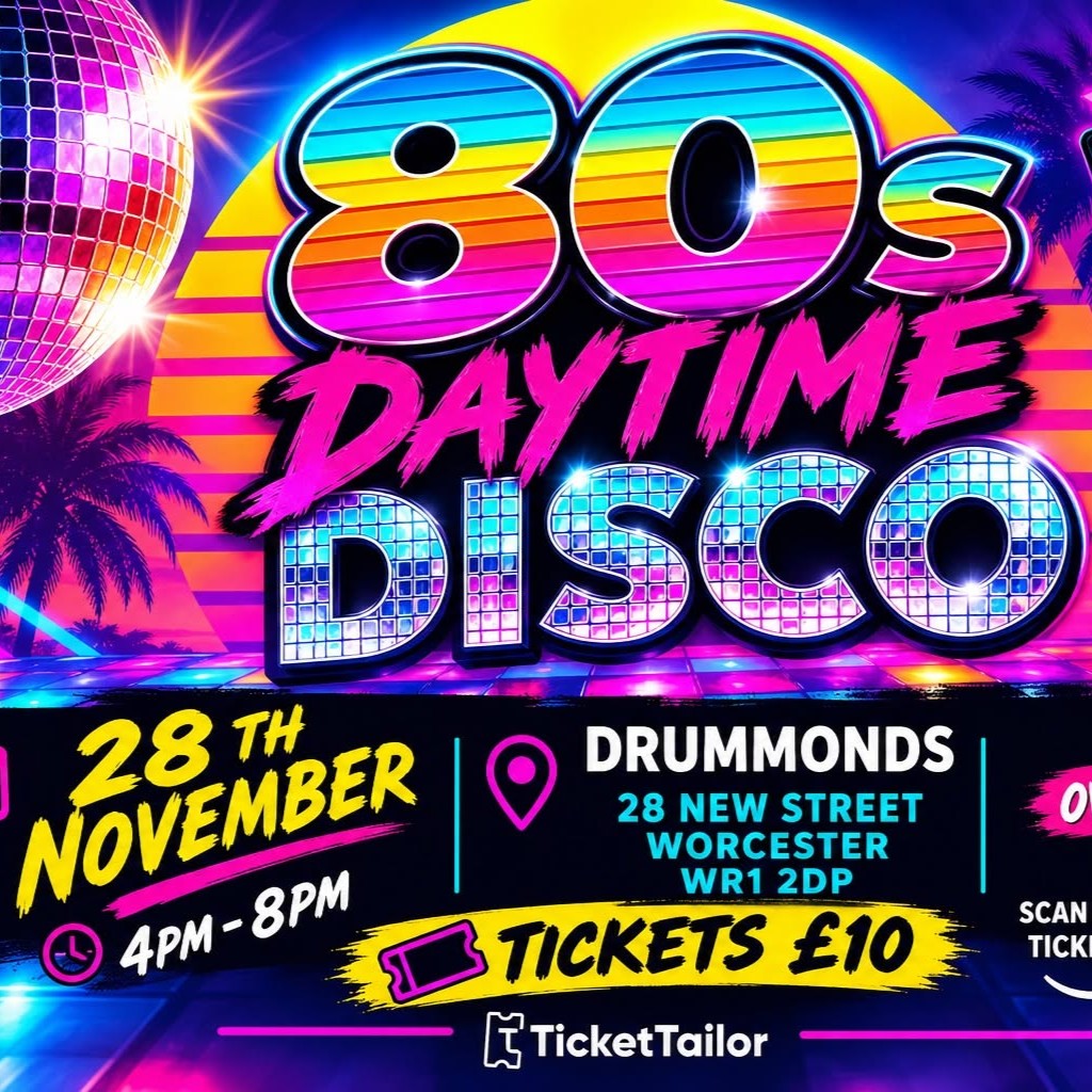 LIVE EVENTS UK PRESENTS 80'S DAYTIME DISCO